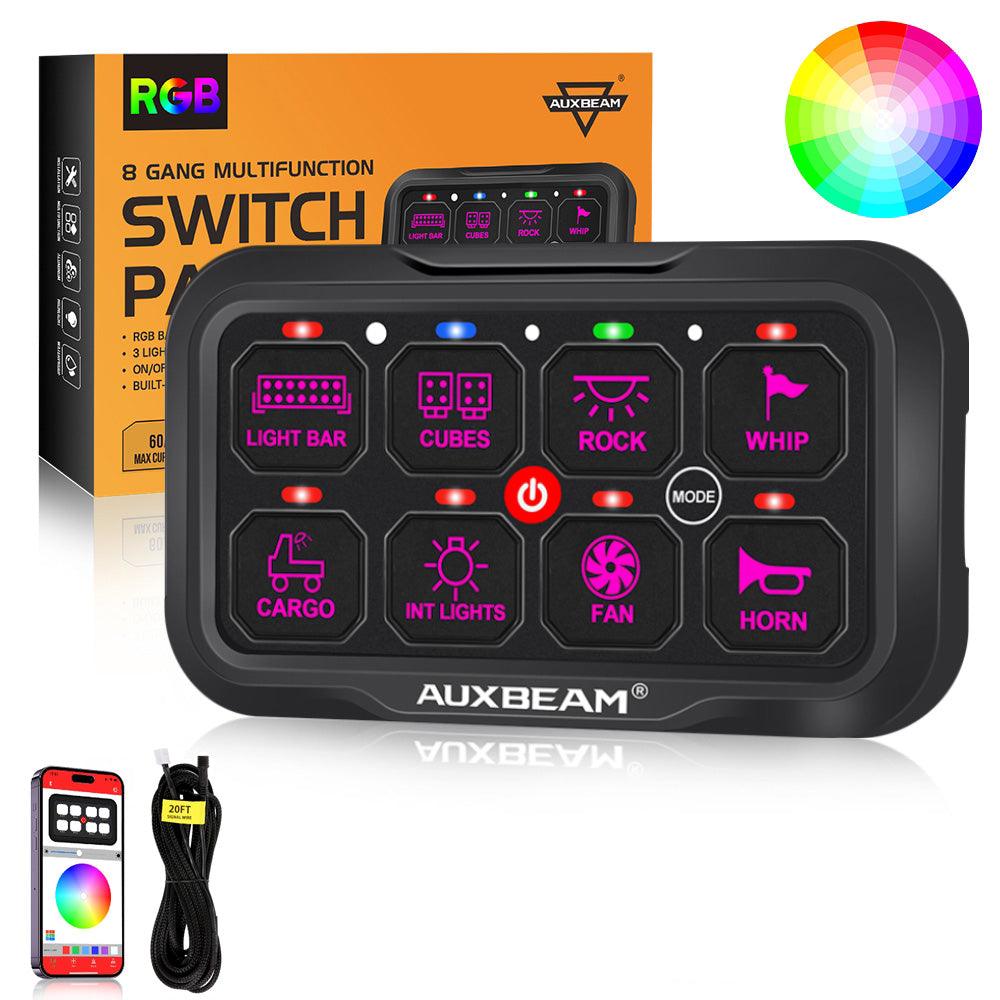 AR-800 RGB Switch Panel with APP — 8 Gang