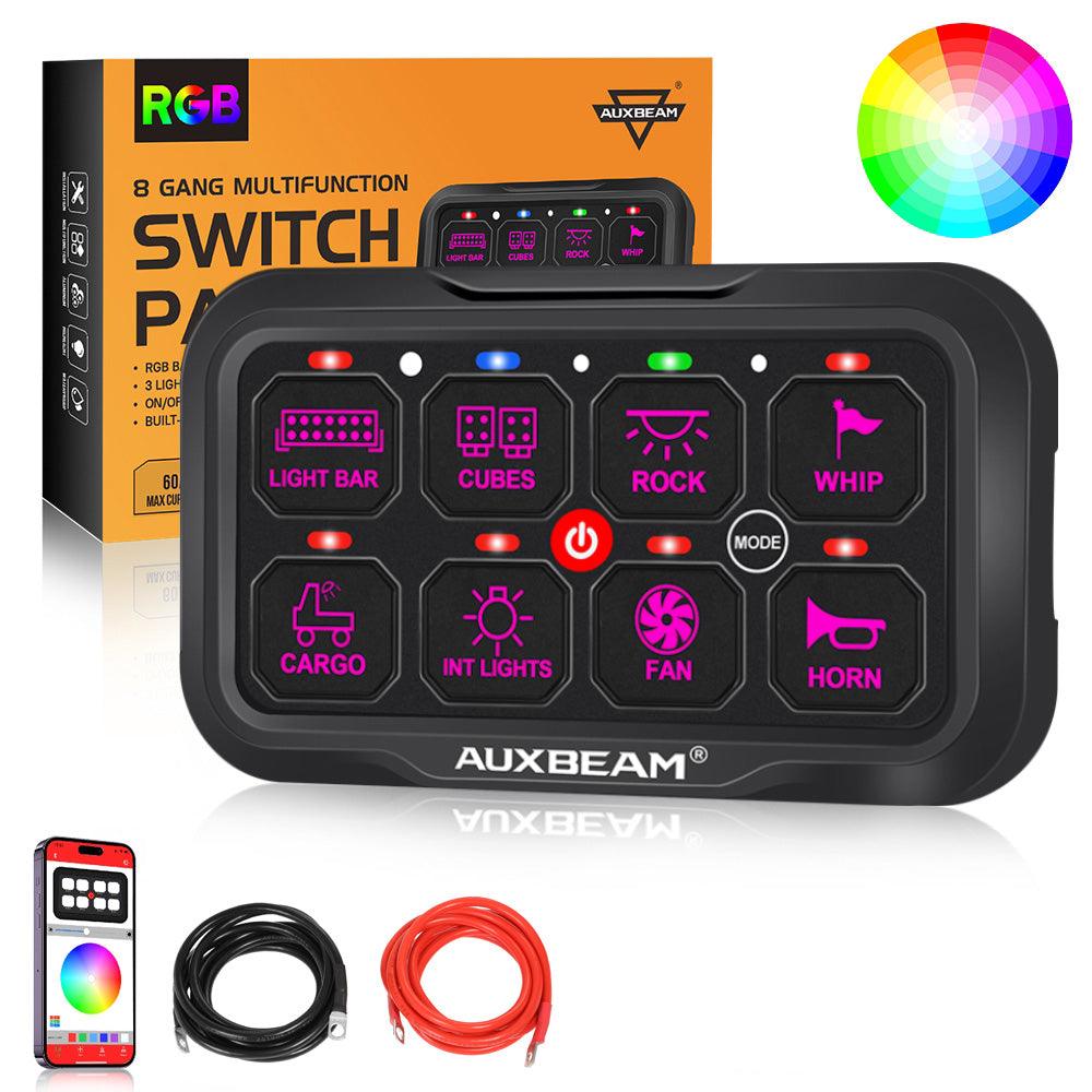 AR-800 RGB Switch Panel with APP — 8 Gang