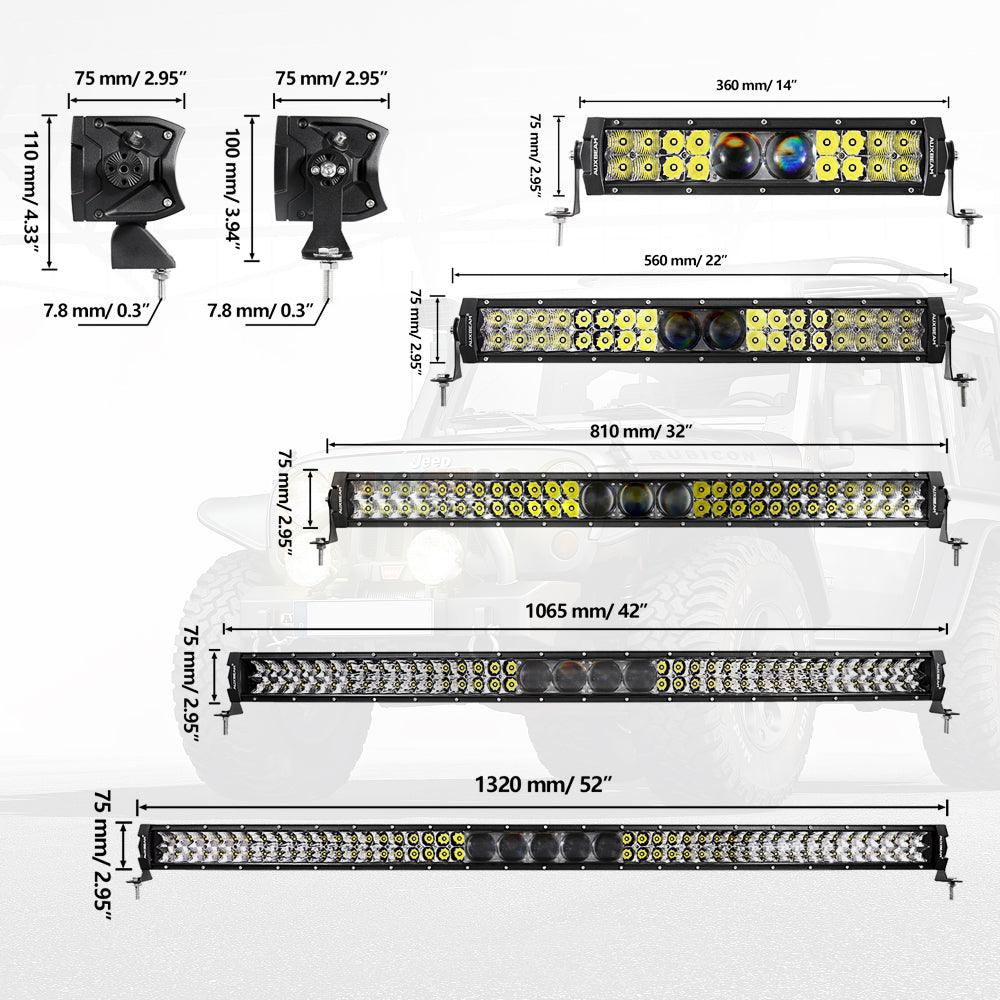 5D-PRO Series LED Light Bar