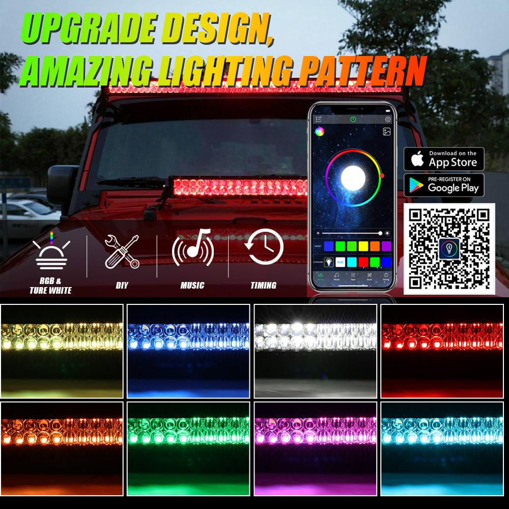 V-PRO Series RGBW Color Changing LED Light Bar