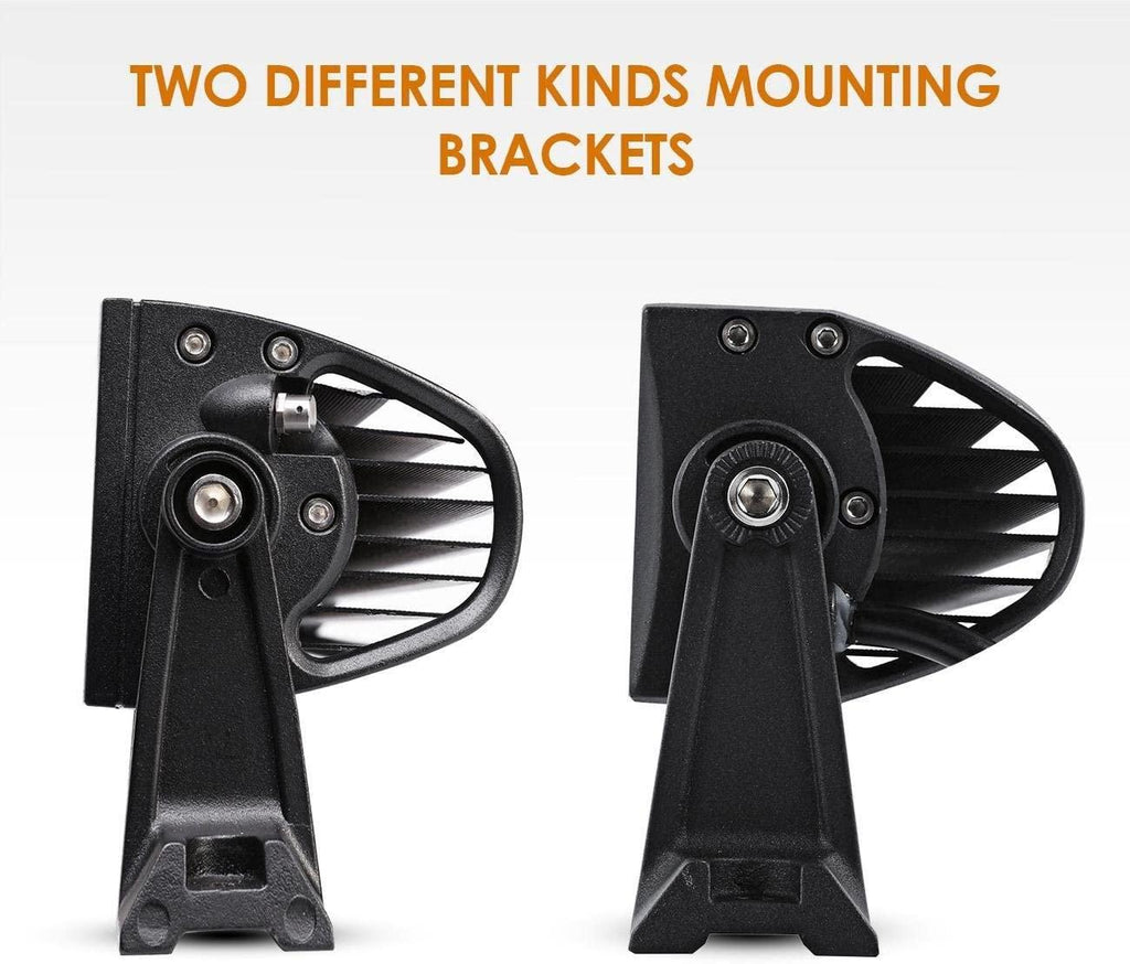 5D Series 22 Inch/32 Inch/42 Inch/50 Inch/52 Inch Combo Beam Straight/Curved Double Row LED Light Bar