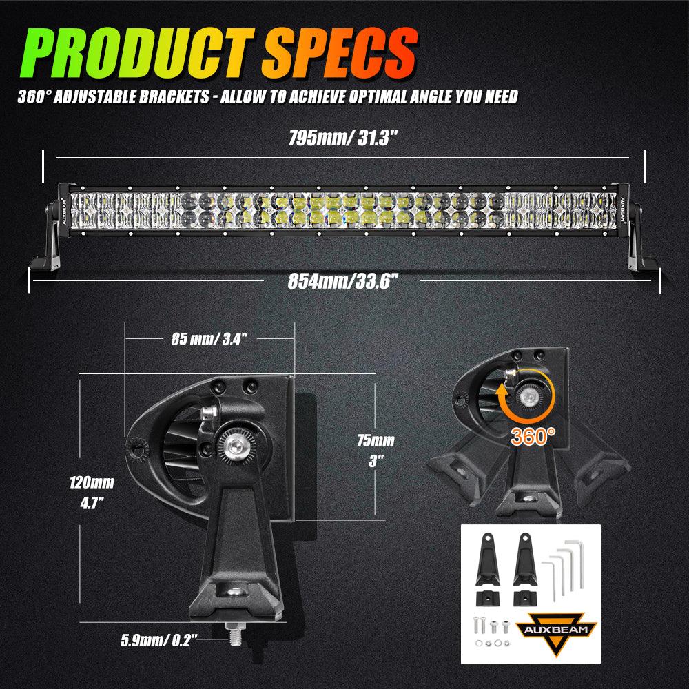 V-PRO Series RGBW Color Changing LED Light Bar