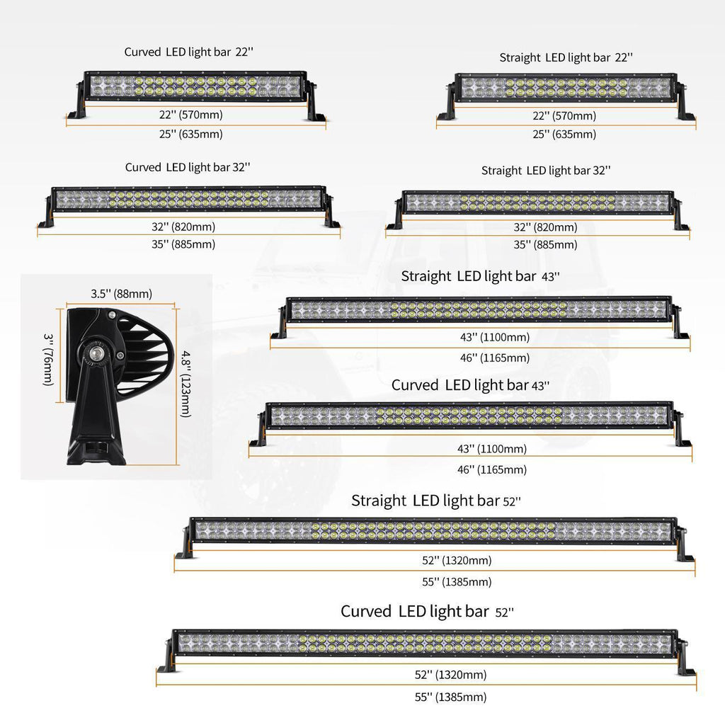 V-Series RGB Color Changing LED Light Bar