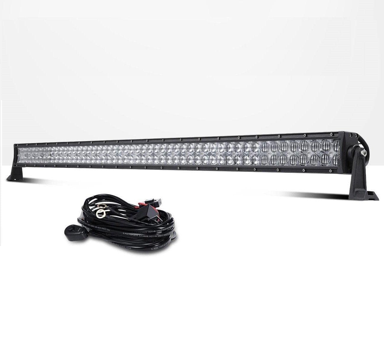 5D Series 22 Inch/32 Inch/42 Inch/50 Inch/52 Inch Combo Beam Straight/Curved Double Row LED Light Bar